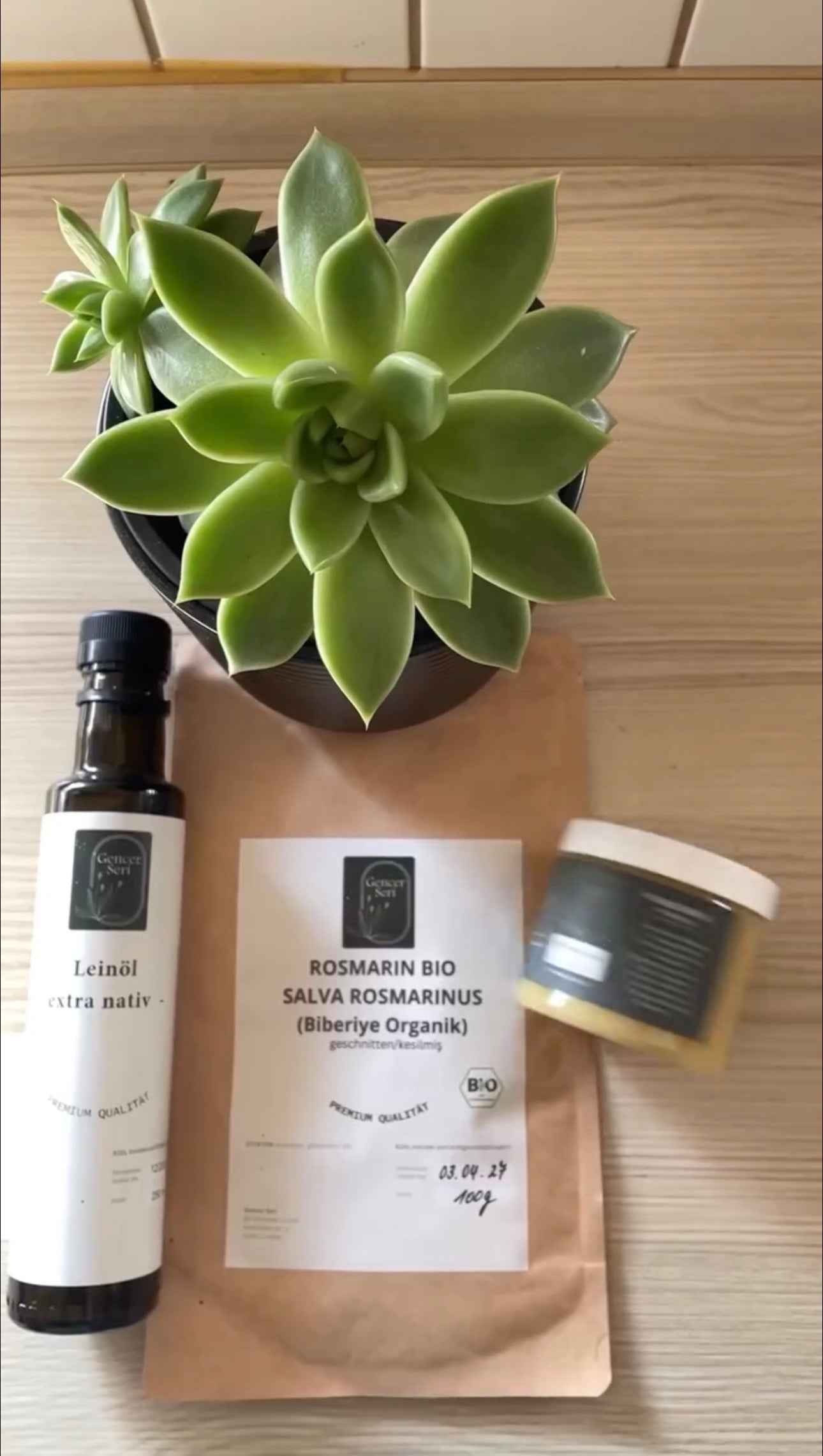 Gencer Seri Egzama Saç Kremi Paketi