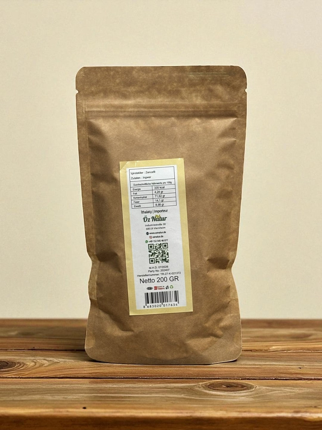 Ingwerpulver 200g