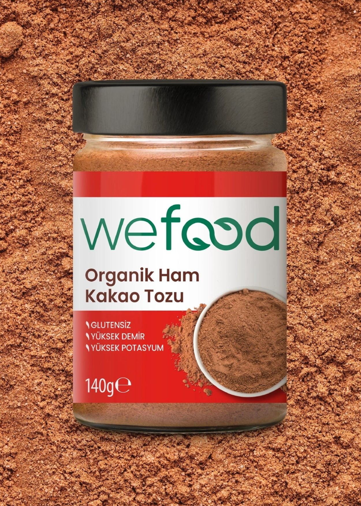 Wefood Bio Rohkakao Pulver