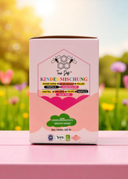 Kindermischung mit Blütenhonig, Gelée Royale, Pollen, Propolis, Erdbeerpulver