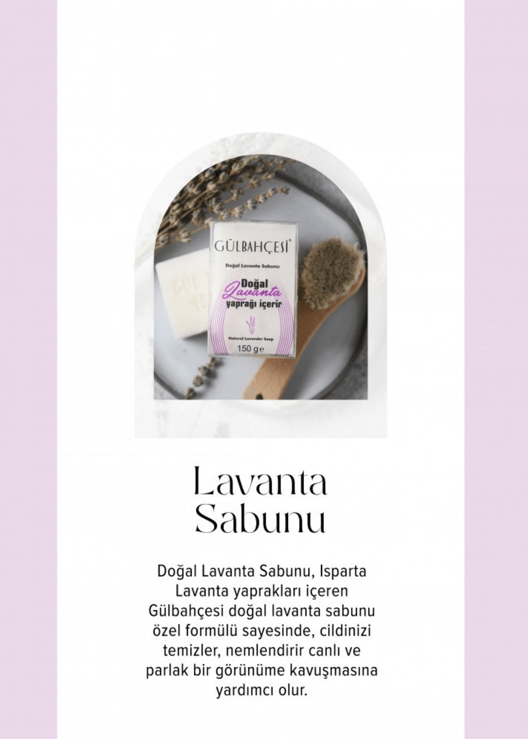 Lavendelseife 150g