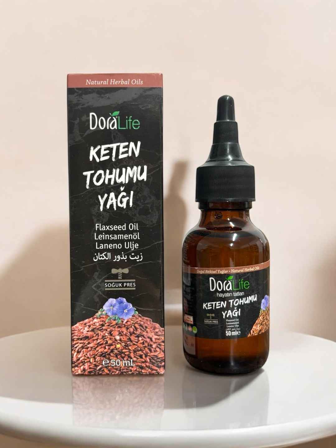 Leinsamenöl (kalt gepresst)