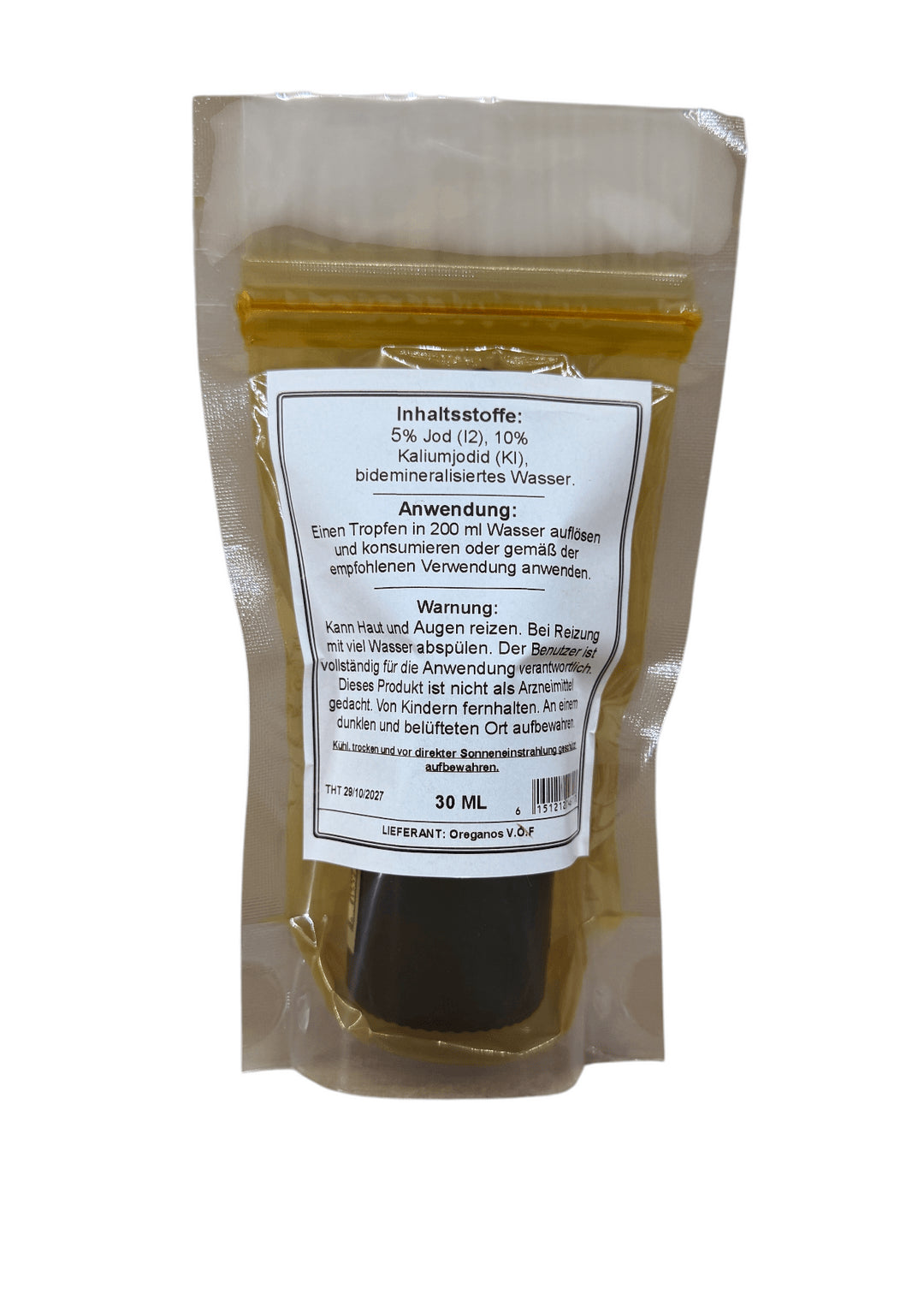 Lugol Çözeltisi (%5 İyot) 30ml