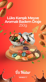 Lüks Karışık Meyve Aromalı Badem Draje