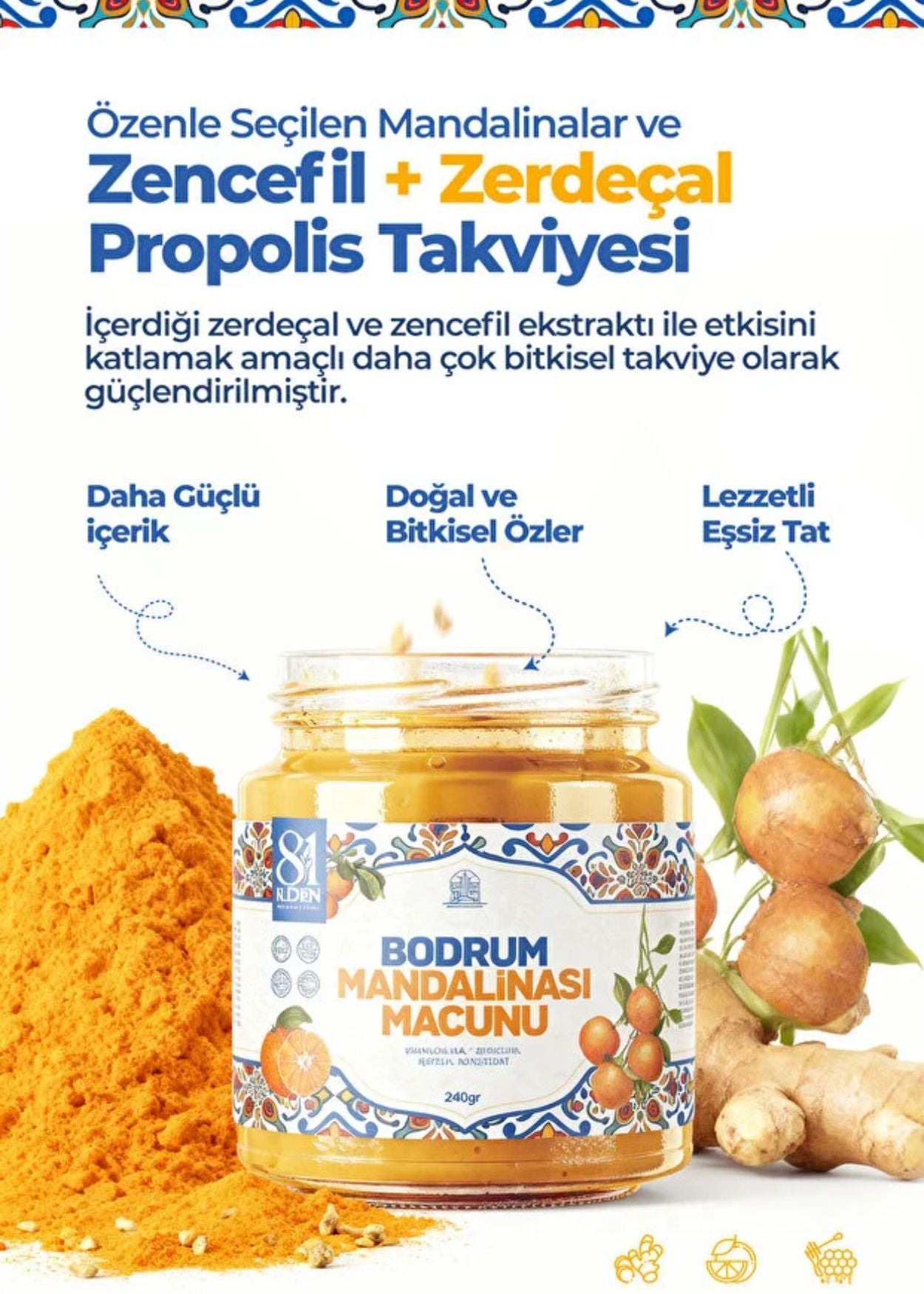 Bodrum Mandalinası Macunu