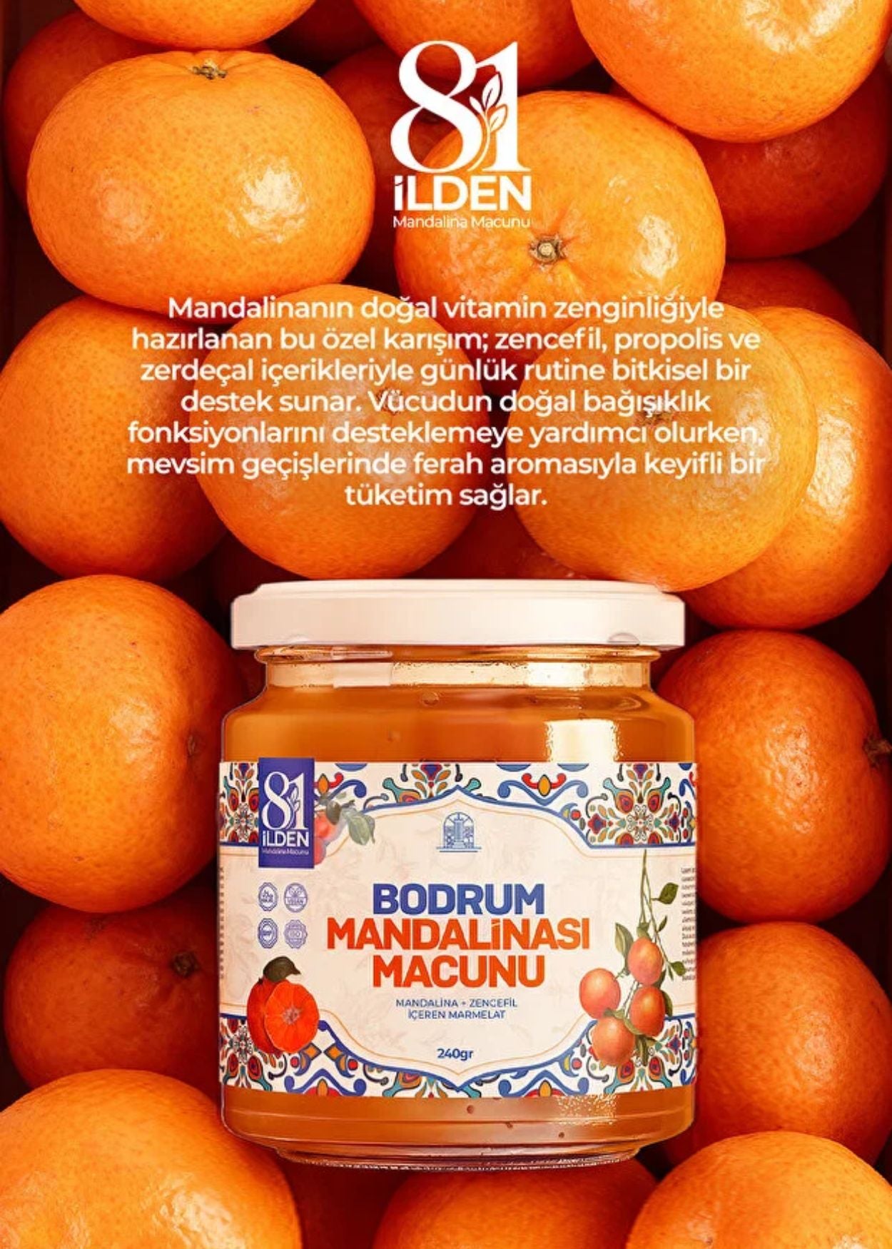 Bodrum Mandalinası Macunu