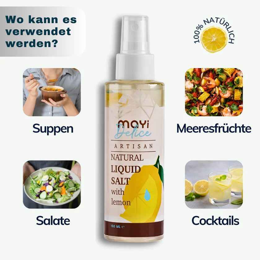 Mayi Flüssigsalz mit Zitrone