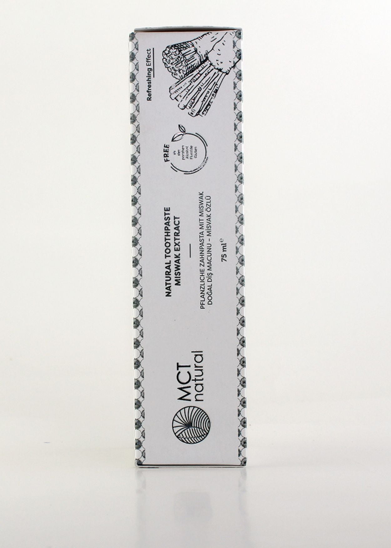 MCT Natural Natürliche Zahnpasta mit Miswak