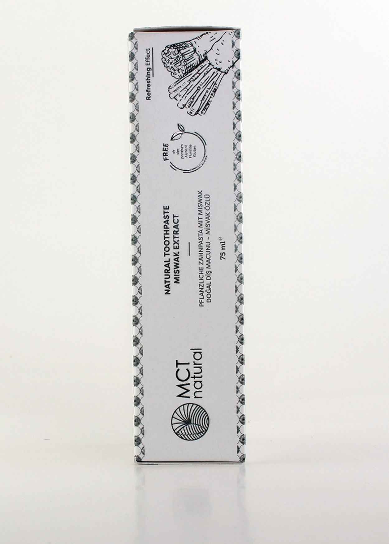MCT Natural Natürliche Zahnpasta mit Miswak