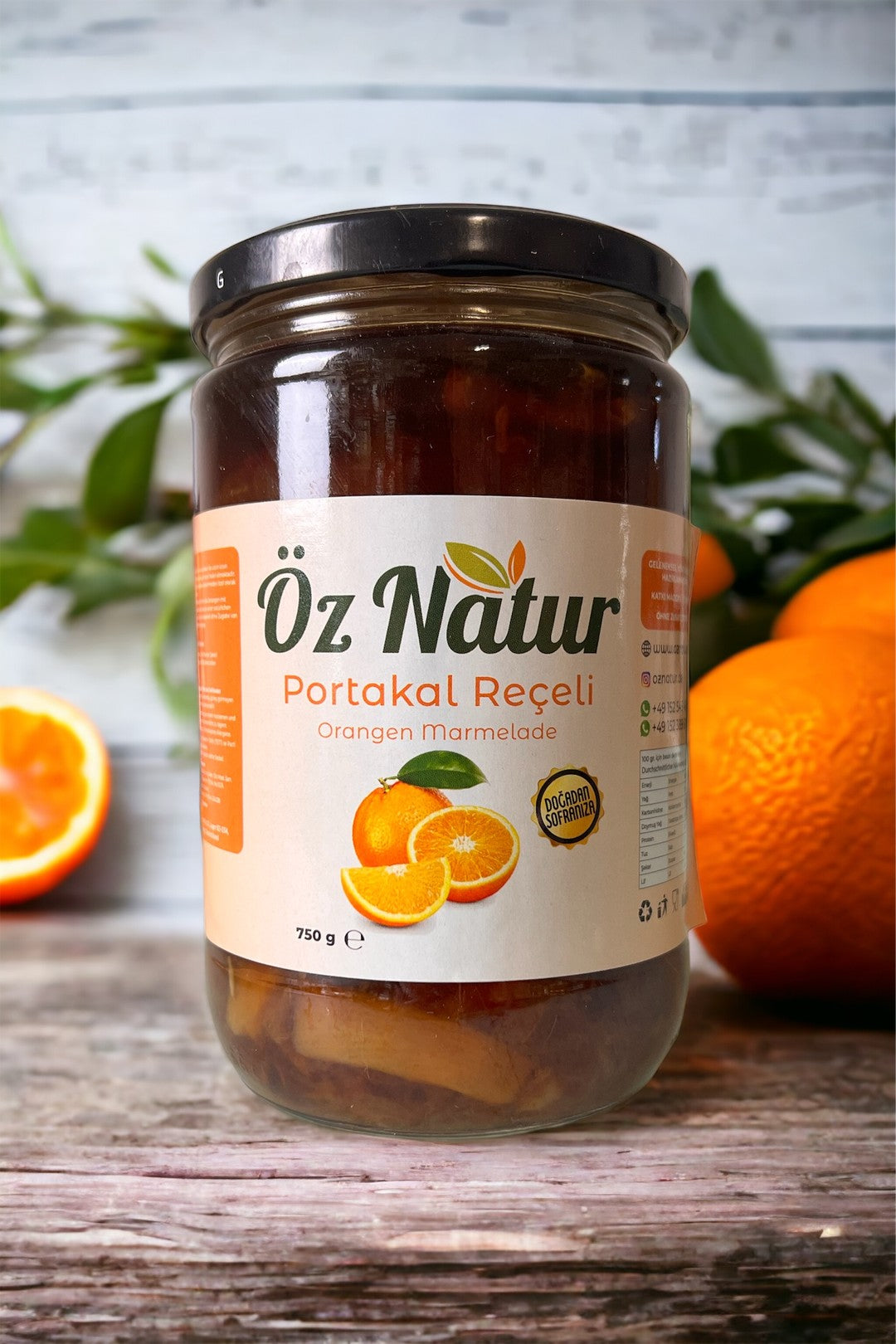 Orangen Marmelade 750g