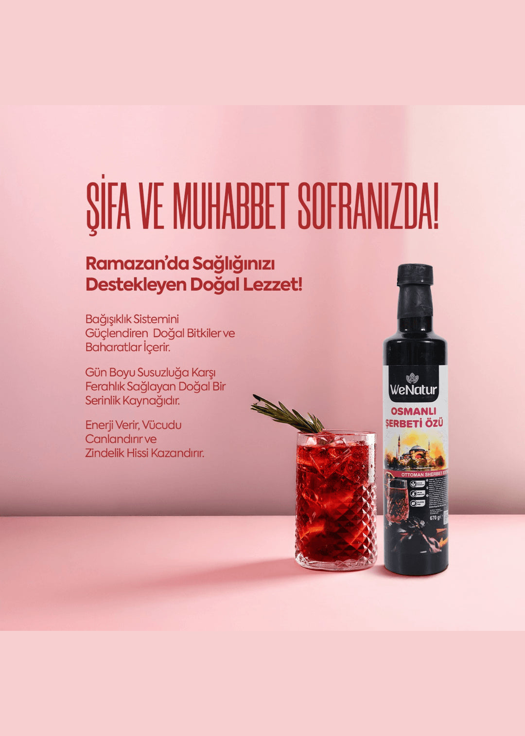 Osmanischer Sirup-Konzentrat 670ml