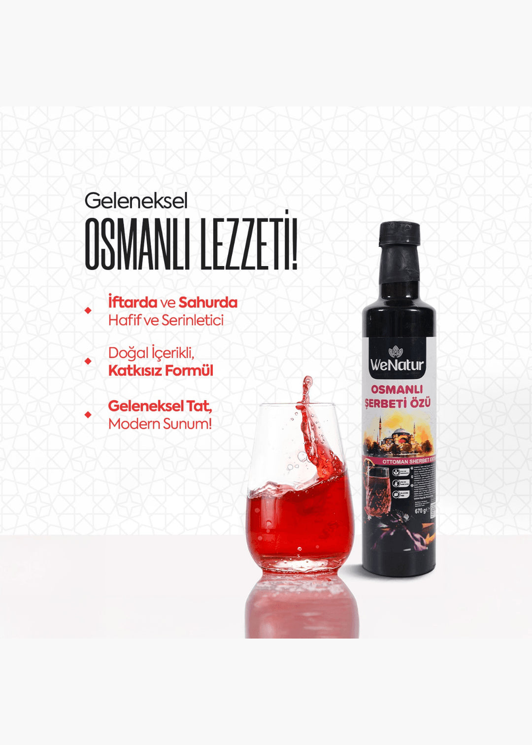 Osmanischer Sirup-Konzentrat 670ml