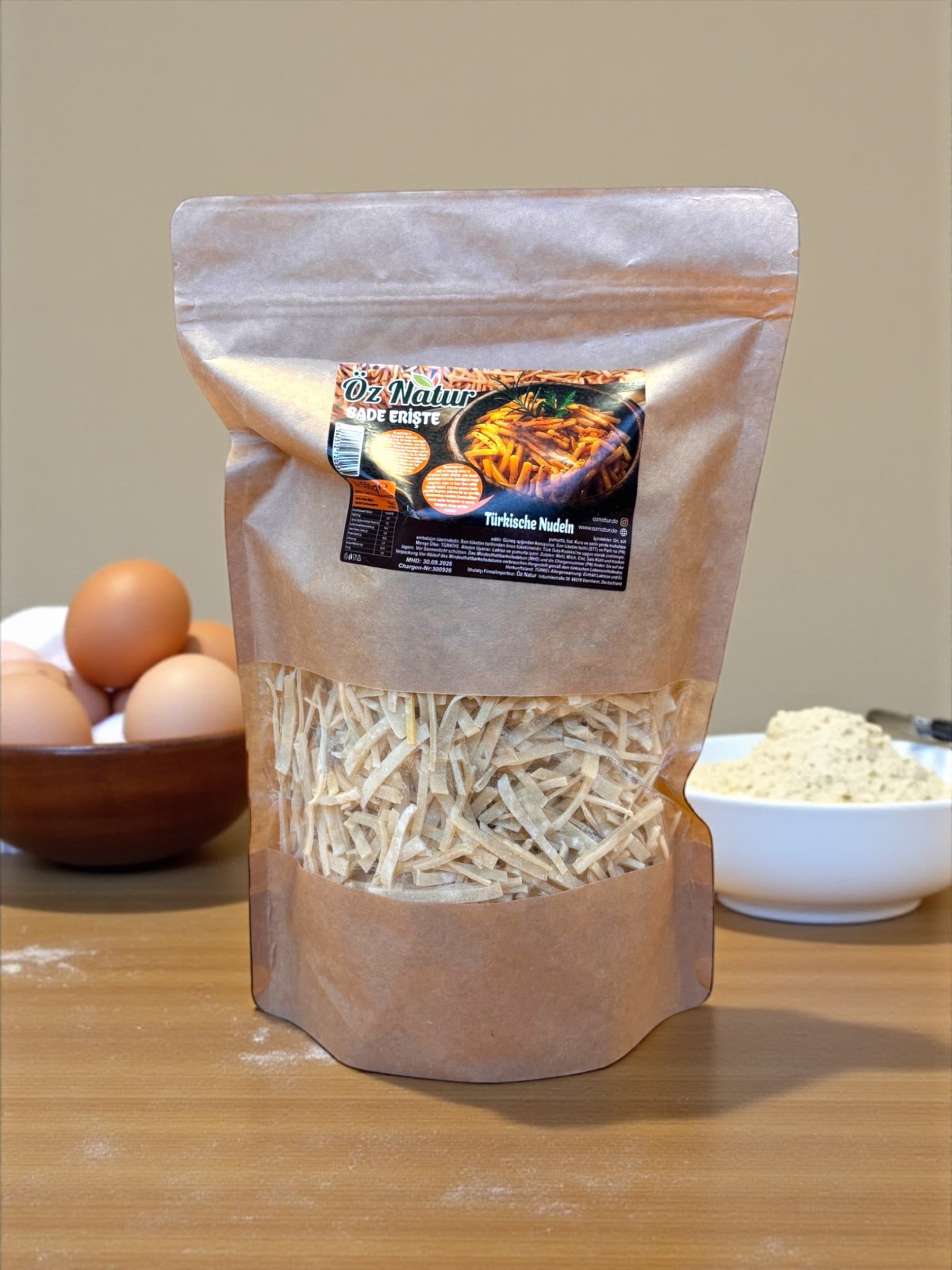 Sade Köy Yumurtalı Erişte