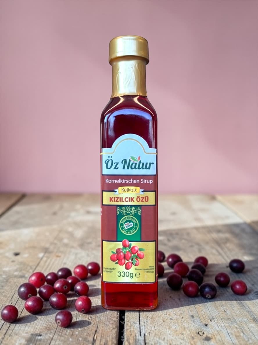 Kornelkirschen Sirup