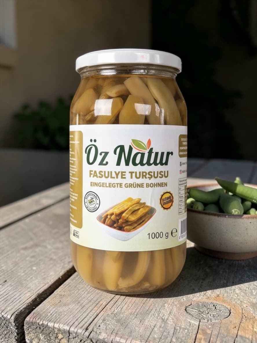 Eingelegte Grüne Bohnen