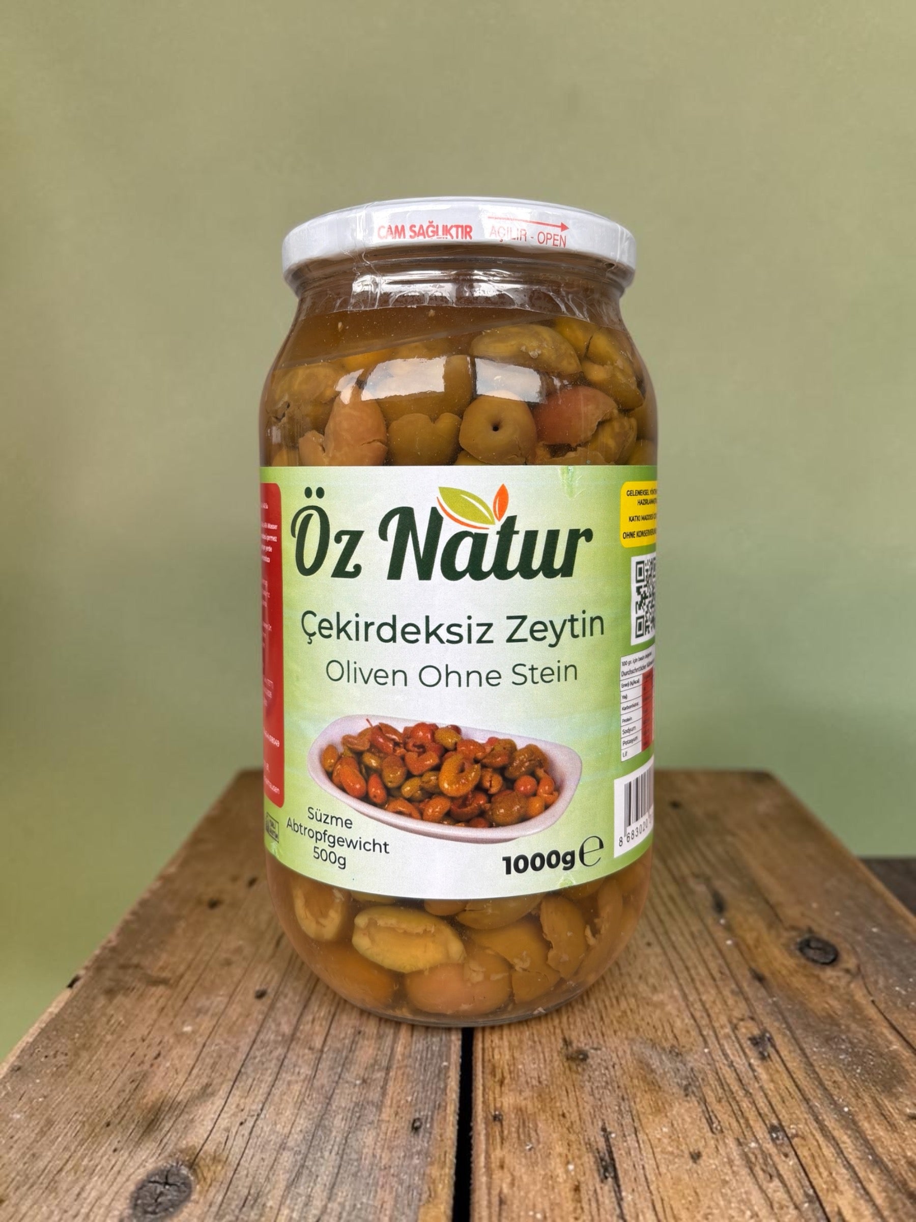 Antep Grüne Oliven ohne Stein