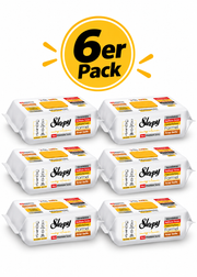 6x Sleepy Easy Clean Premium Oberflächen-Reinigungstücher mit Schmierseife