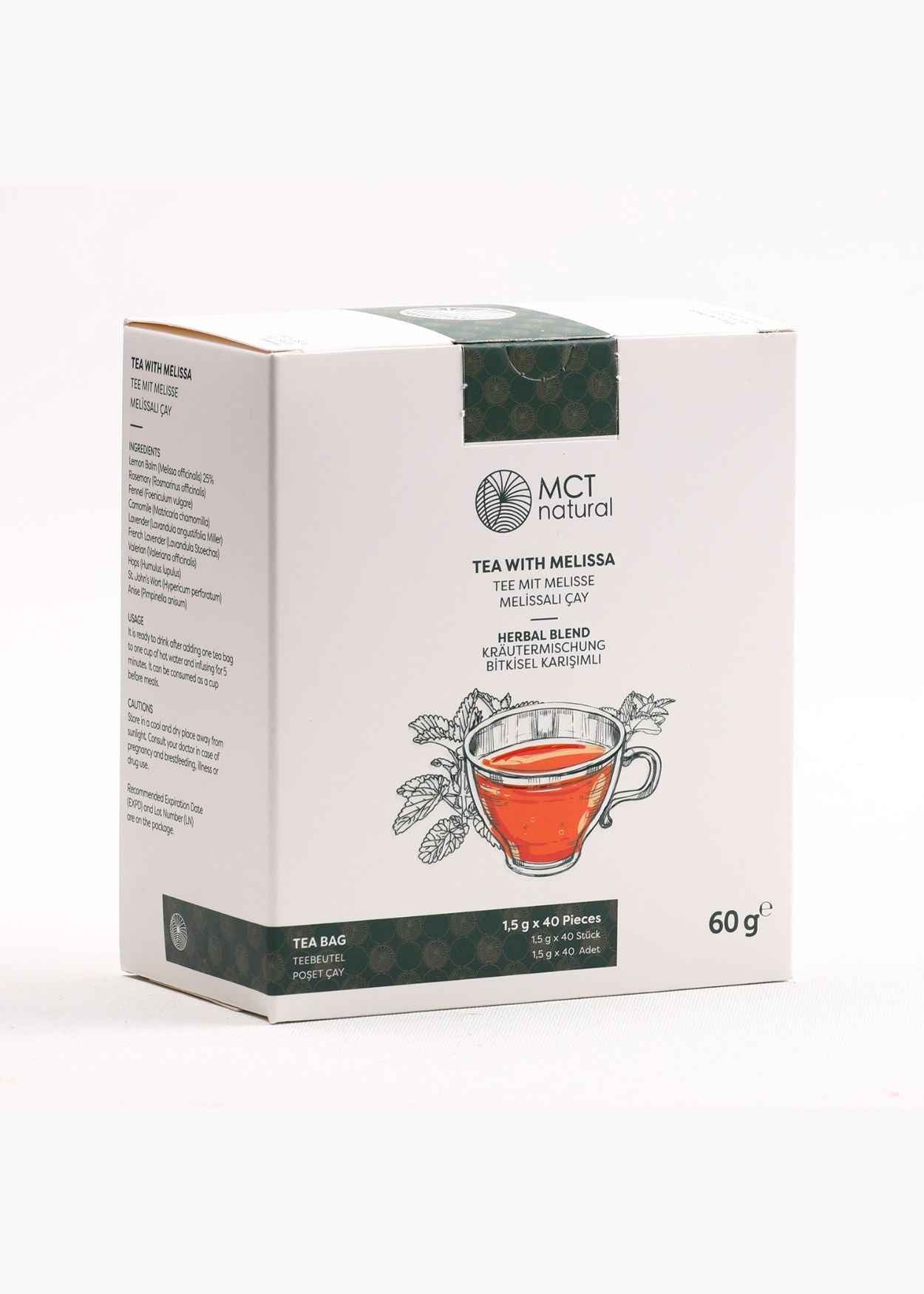 MCT Natural Tee mit Melisse