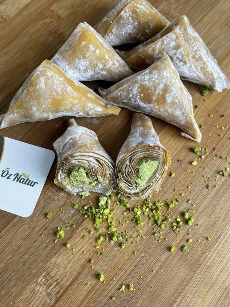 Türkische Muska Pestil mit Pistazien 400g