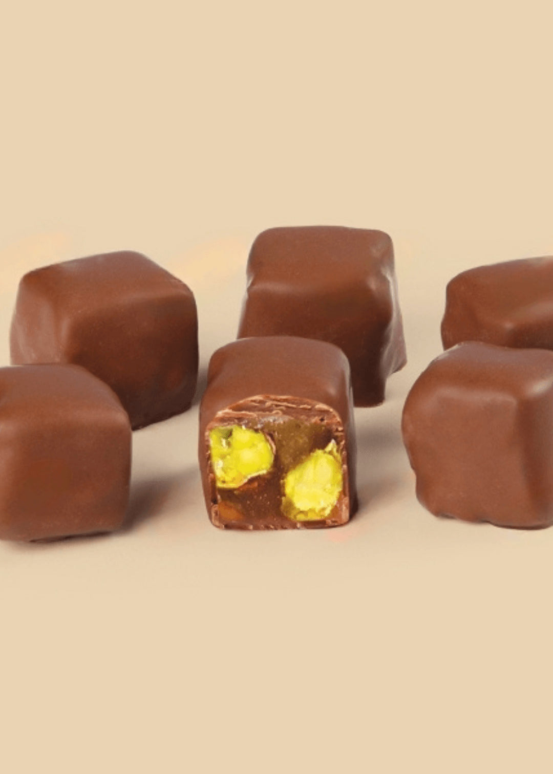 Türkische Süßware mit Granatapfel-Pistazien-Schokolade 500g
