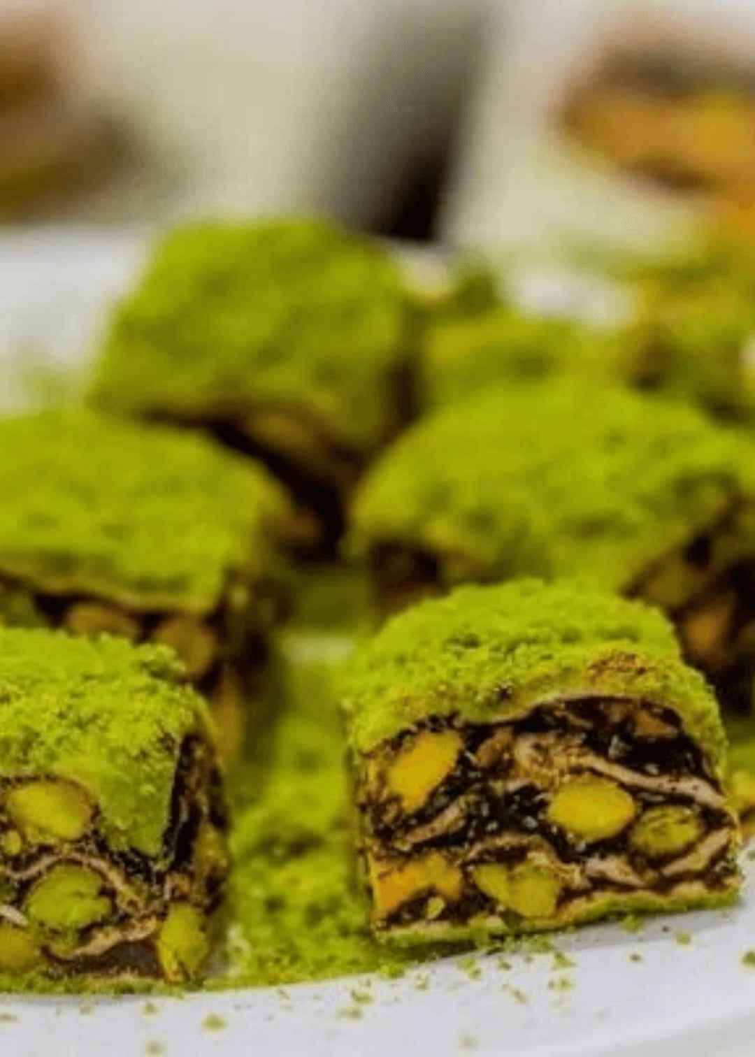 Turkish Delight Baklava Lokum mit Pistazien & Schokolade
