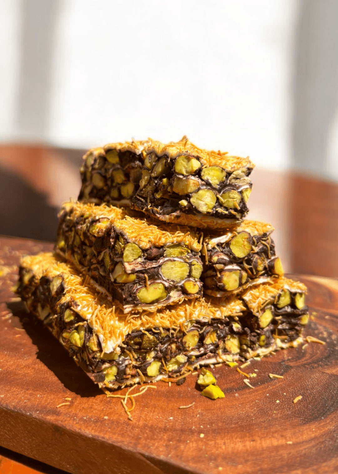Turkish Delight Baklava Lokum mit Pistazien, Schokolade & Kadayif 300g