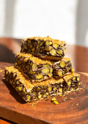 Turkish Delight Baklava Lokum mit Pistazien, Schokolade & Kadayif 300g