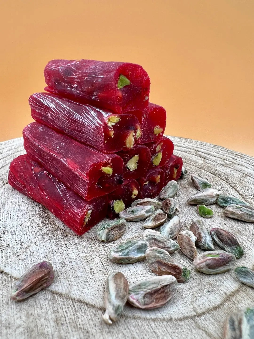 Turkish Delight Finger Lokum mit Granatapfel & Pistazien 500g