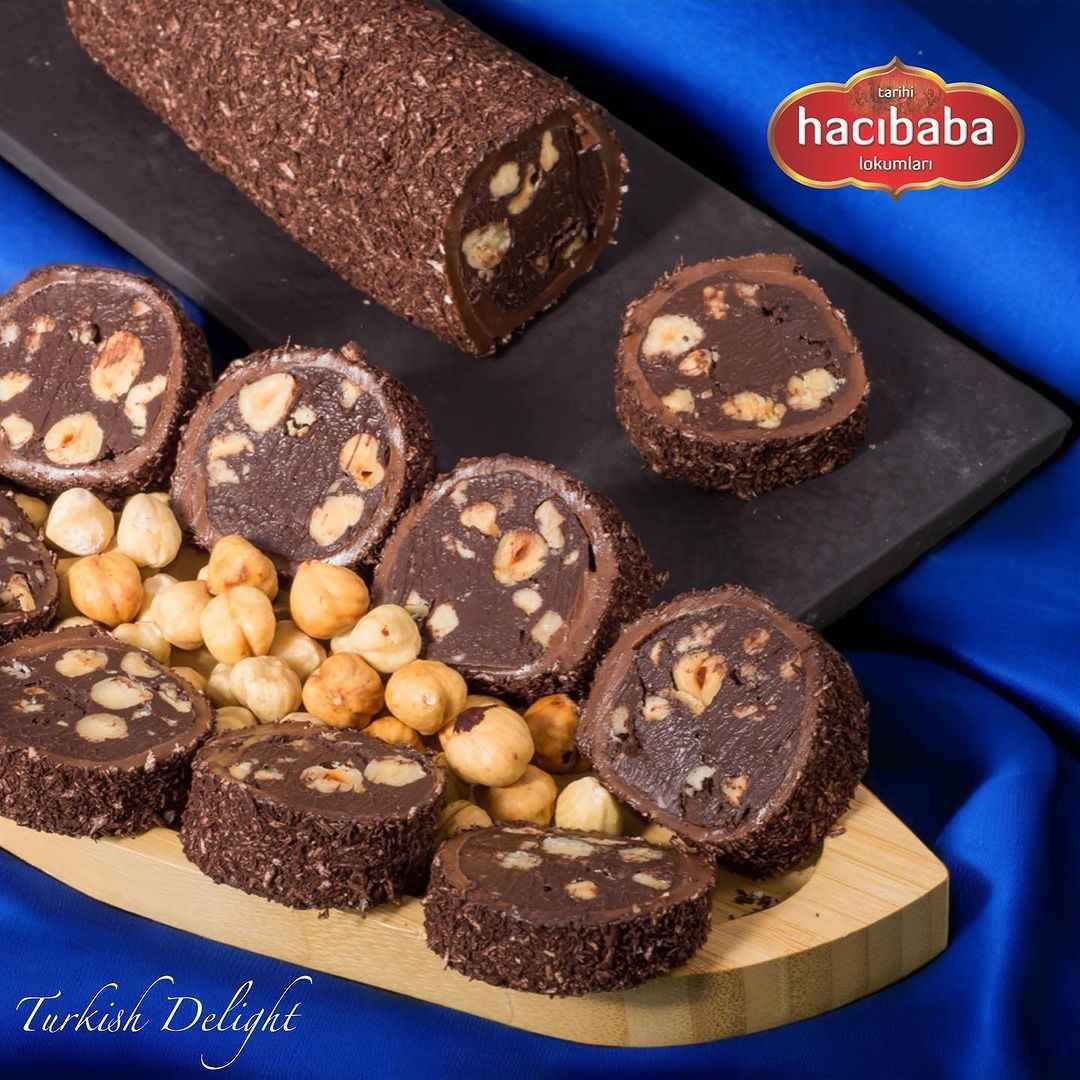 Turkish Delight Lokum mit Brownie & Haselnuss