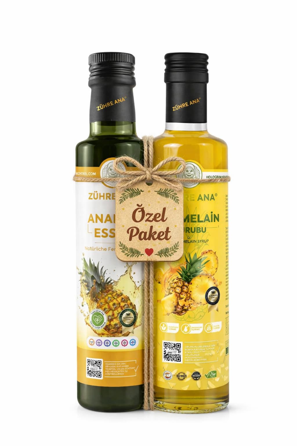 Zühre Ana Bromelain Sirup & Ananas Essig