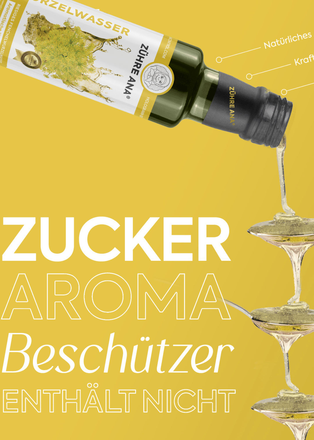 Zühre Ana Fenchelwurzelwasser 500ml