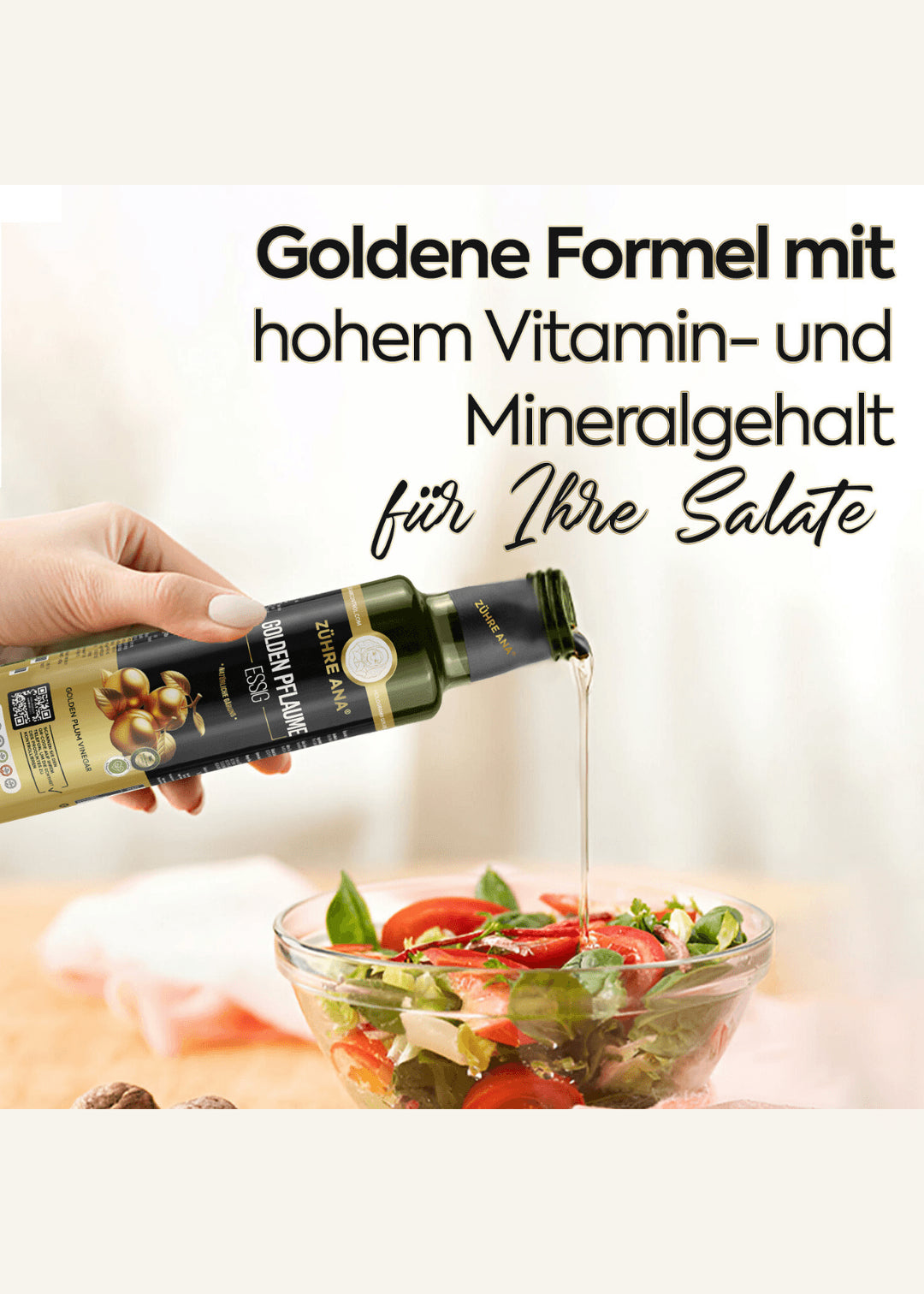 Zühre Ana Goldener Pflaumenessig (Altın Erik Sirkesi) 250ml