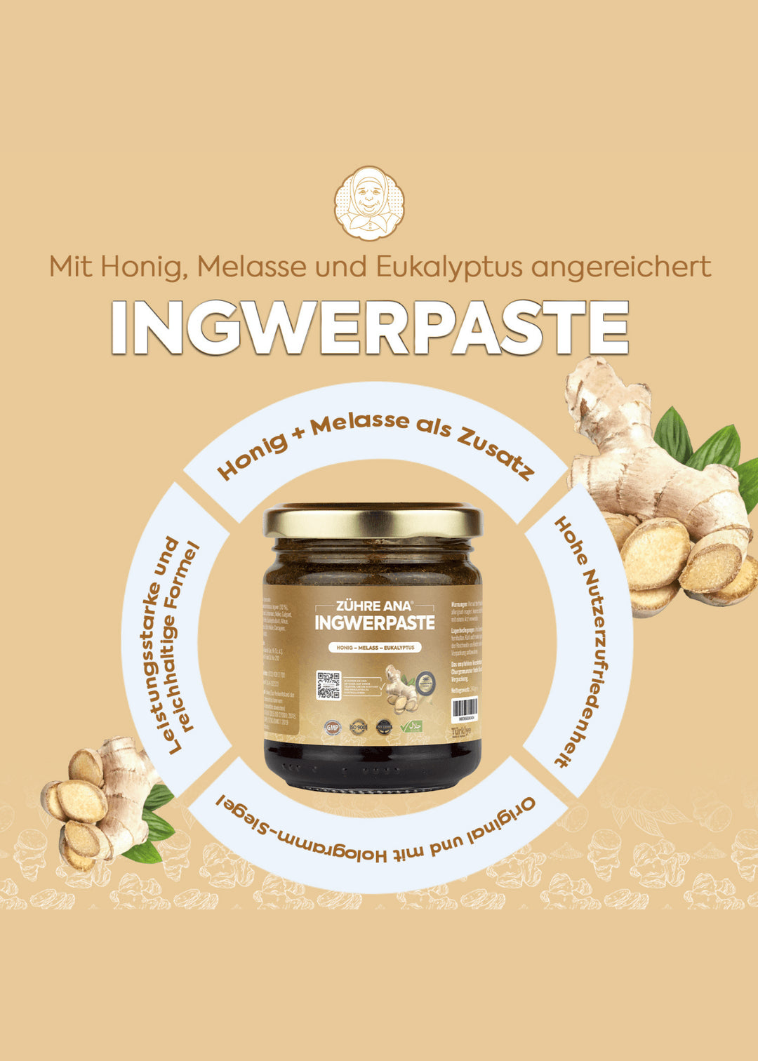 Zühre Ana Ingwerpaste (Zencefil Macunu) 240g