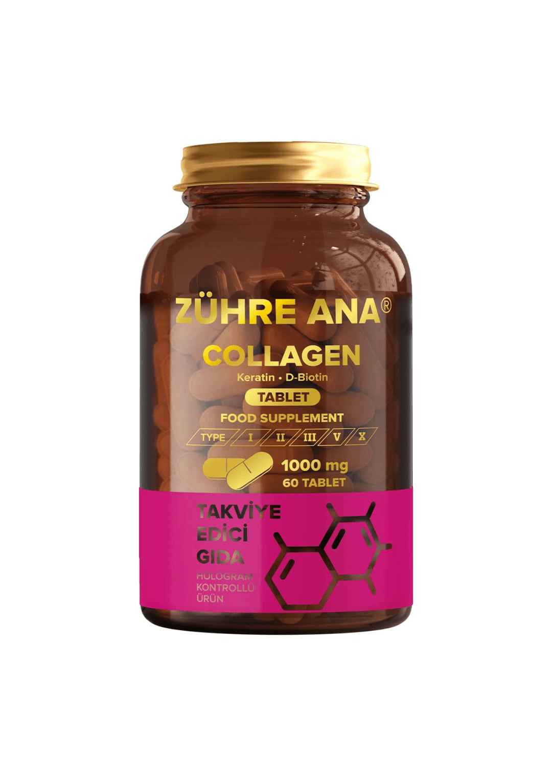 Zühre Ana Kollagen Kapseln - 60 Kapseln