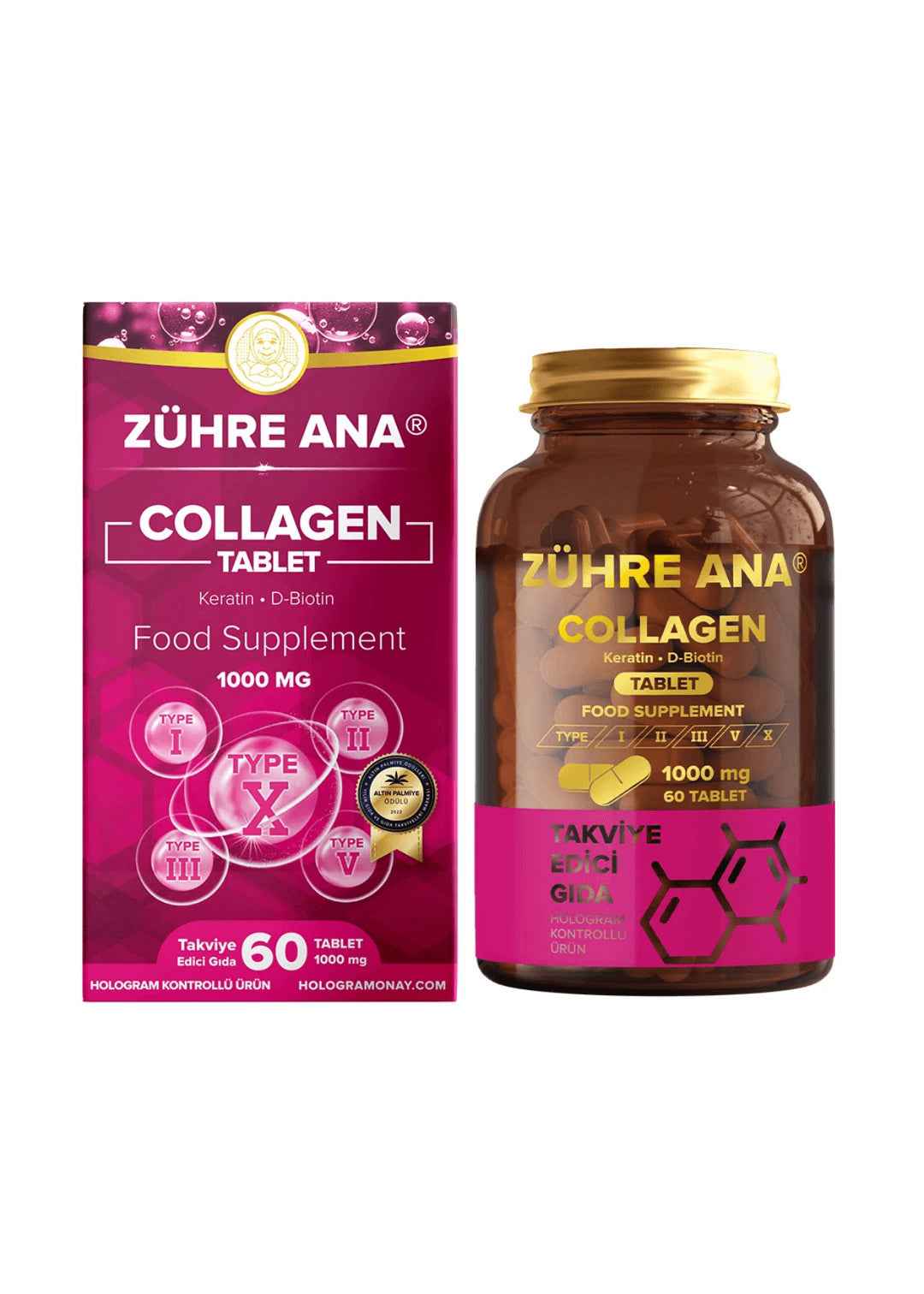 Zühre Ana Kollagen Kapseln - 60 Kapseln