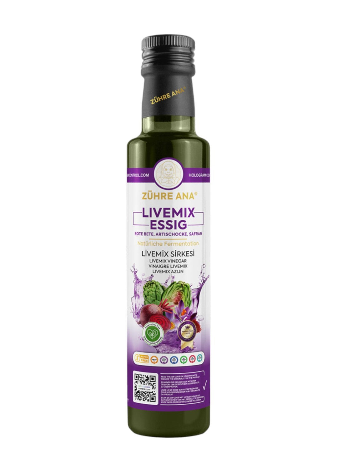 Zühre Ana Livemix Sirkesi 500ml – Öz Natur