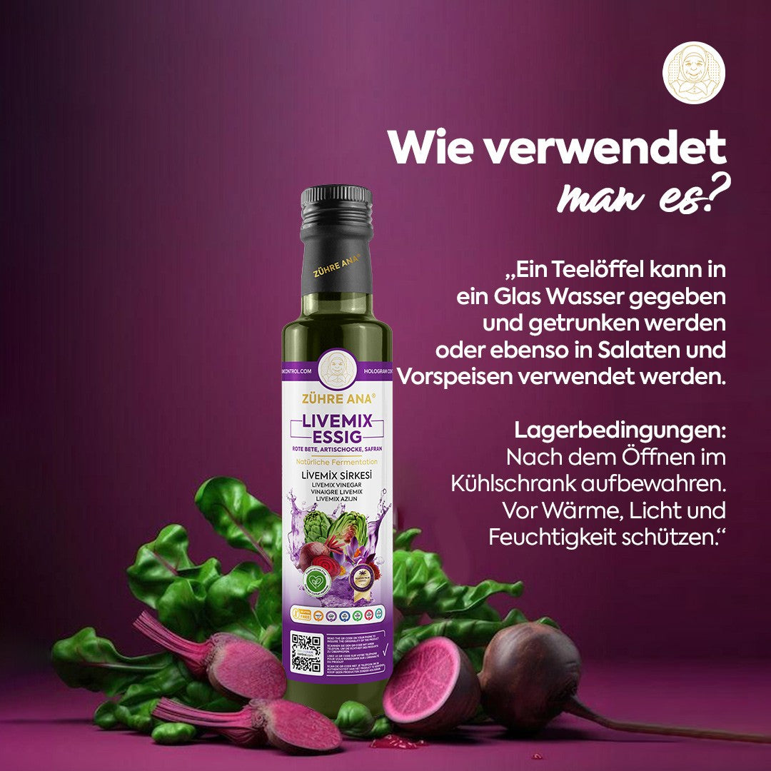 Zühre Ana Livemix Essig 500ml