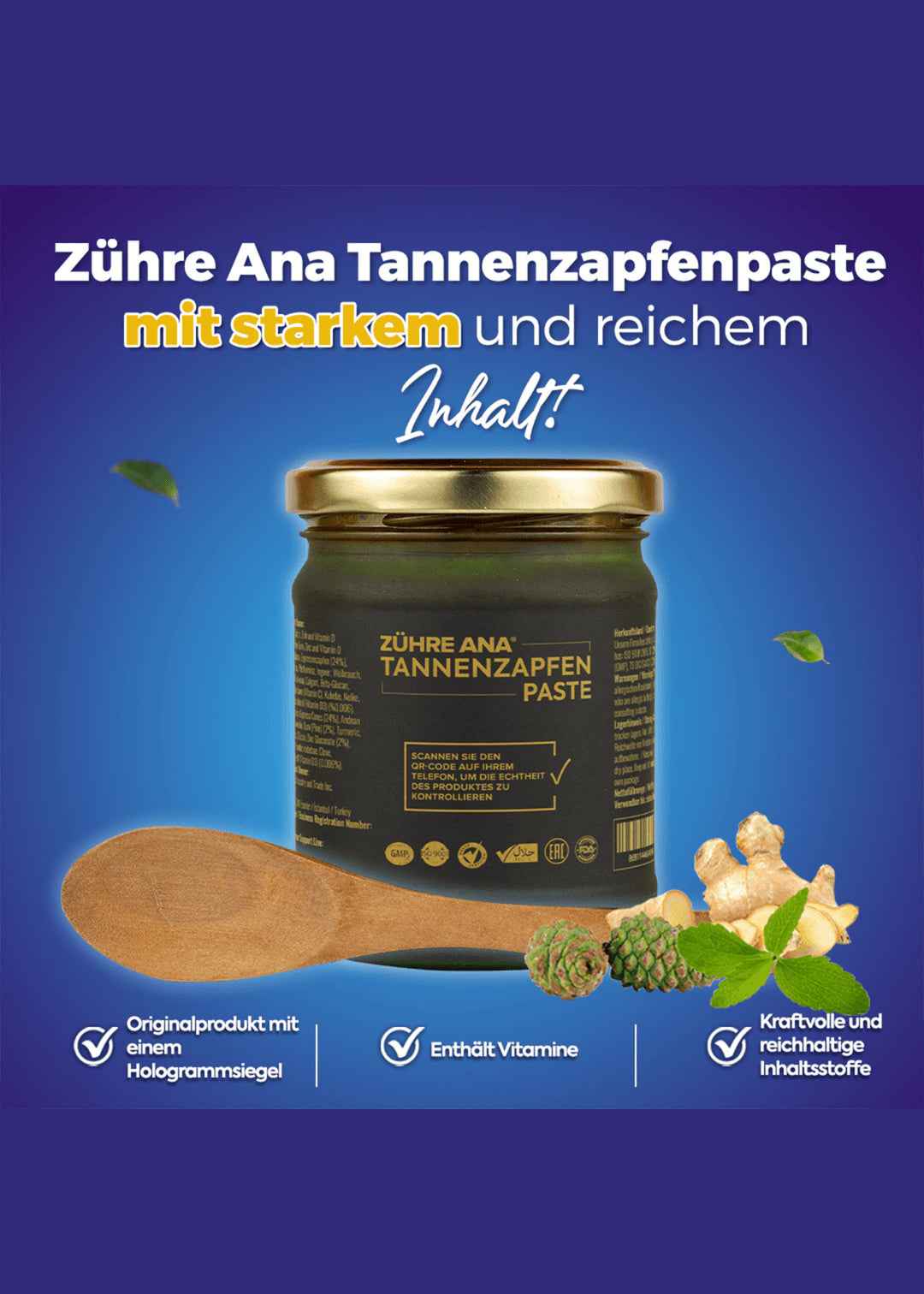 Zühre Ana Tannenzapfenpaste