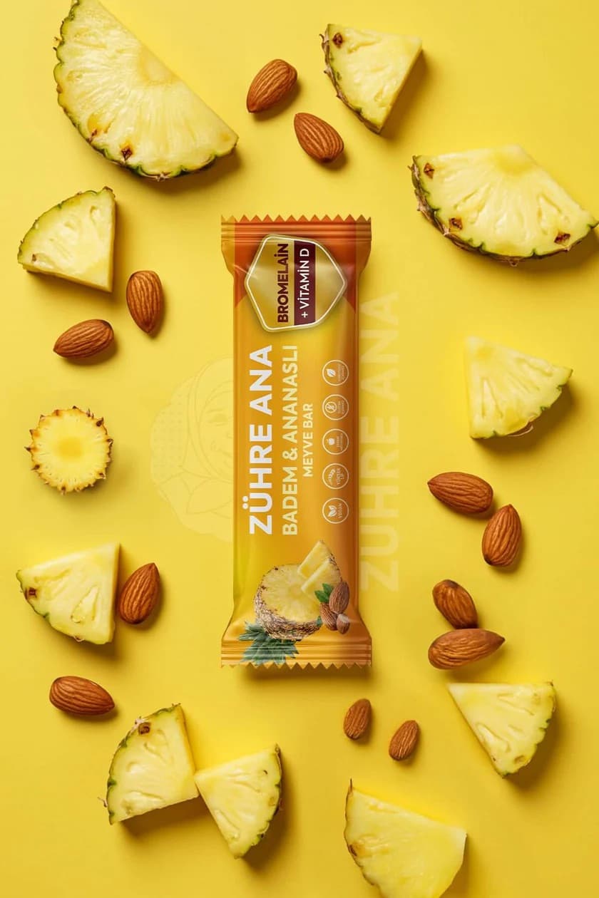 Zühre Ana Mandel- & Ananas-Fruchtriegel