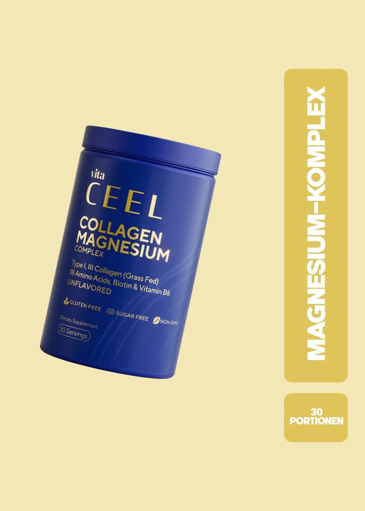 Vita Ceel Collagen Prebiotic & Magnesium Complex