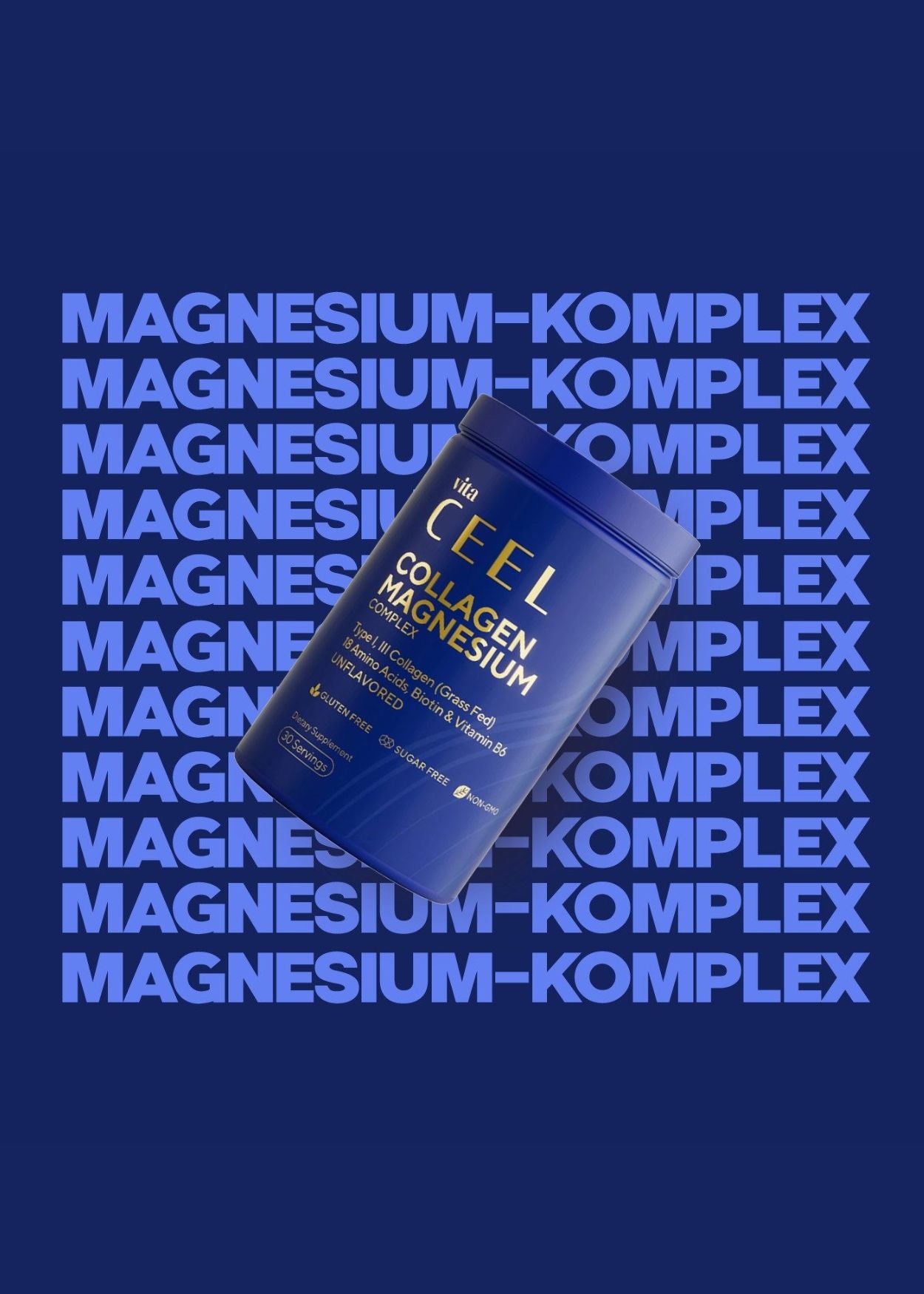 Vita Ceel Collagen Prebiotic & Magnesium Complex