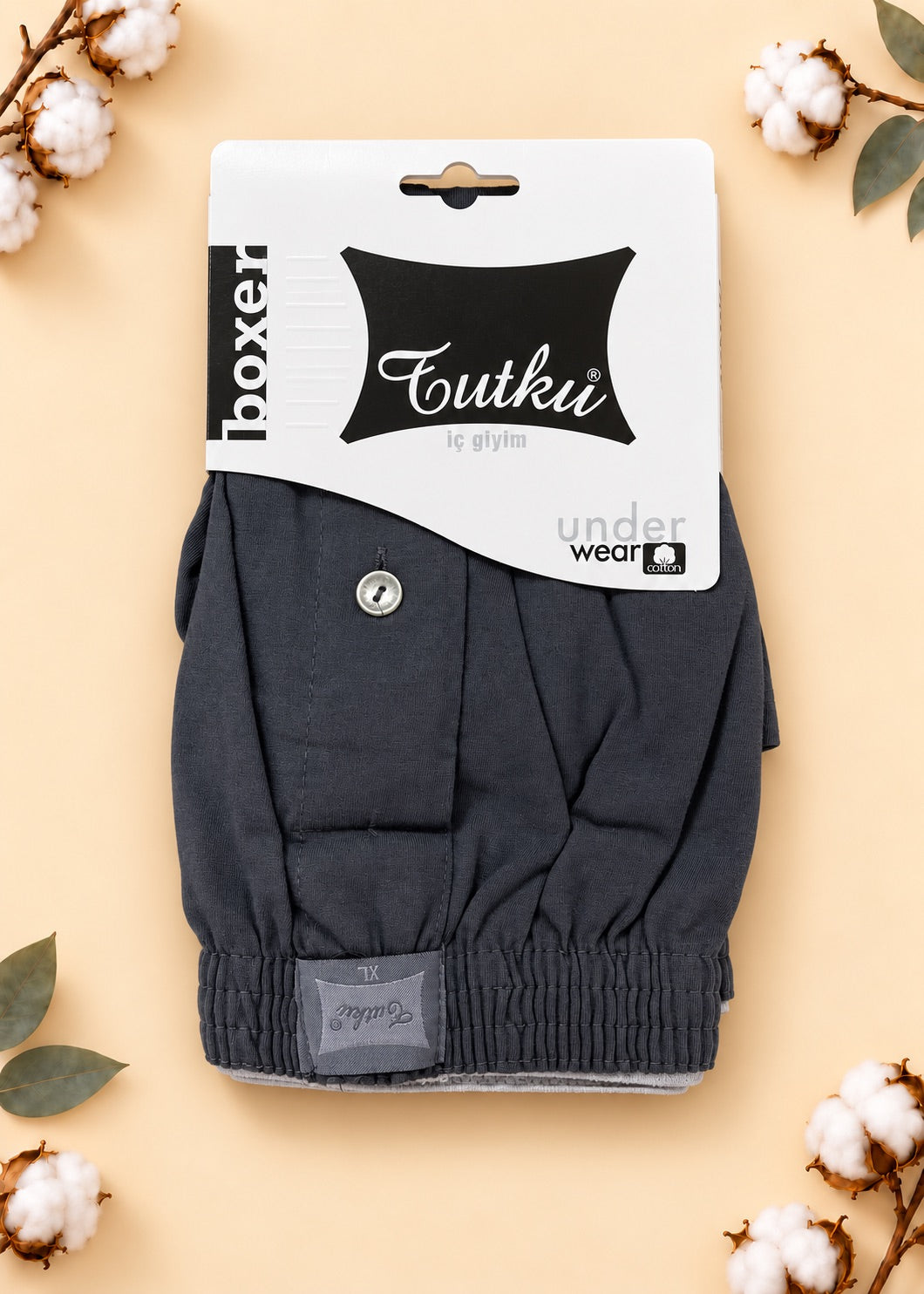 Tutku Boxer Shorts (Penye)