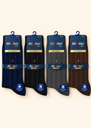 Dündar Herren Socken - Nahtlos & Duftend mit Muster