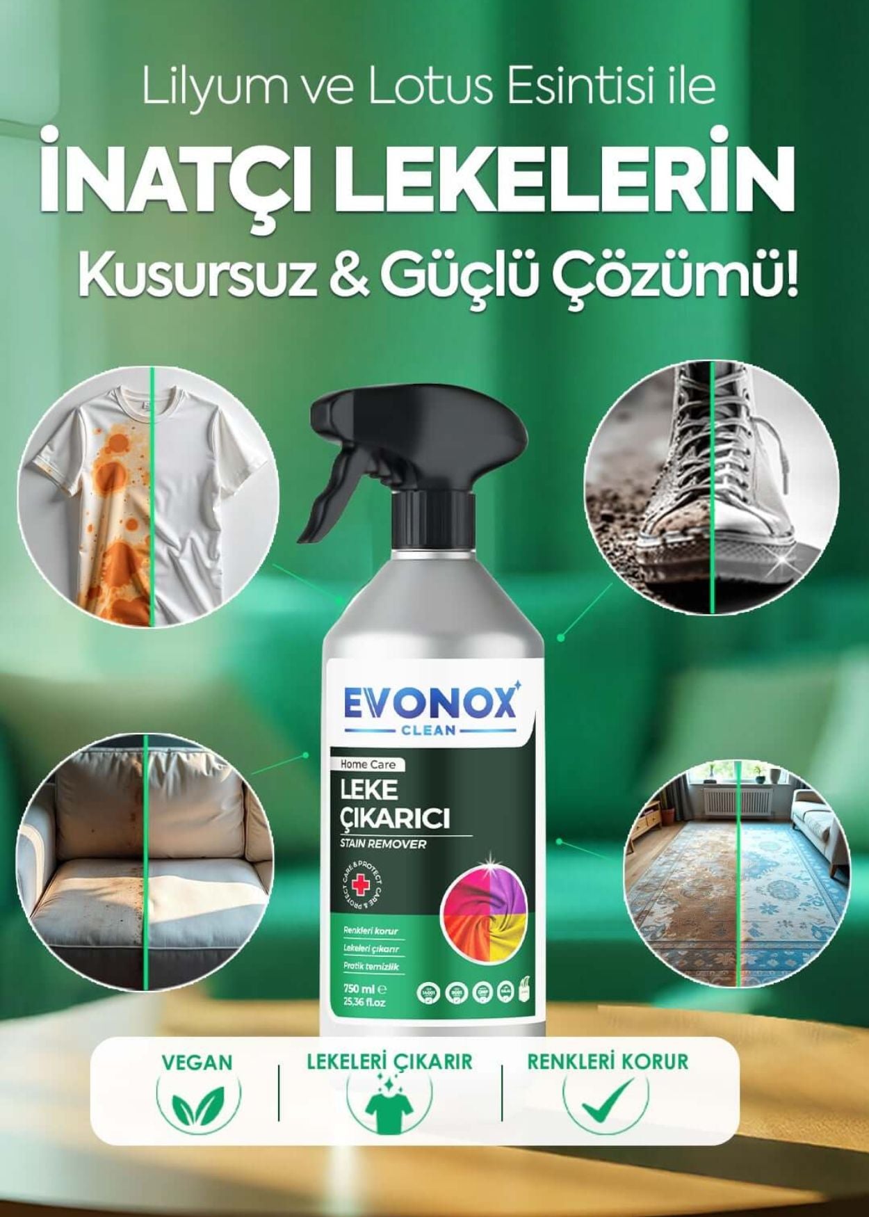 Evonox Leke Çıkartıcı