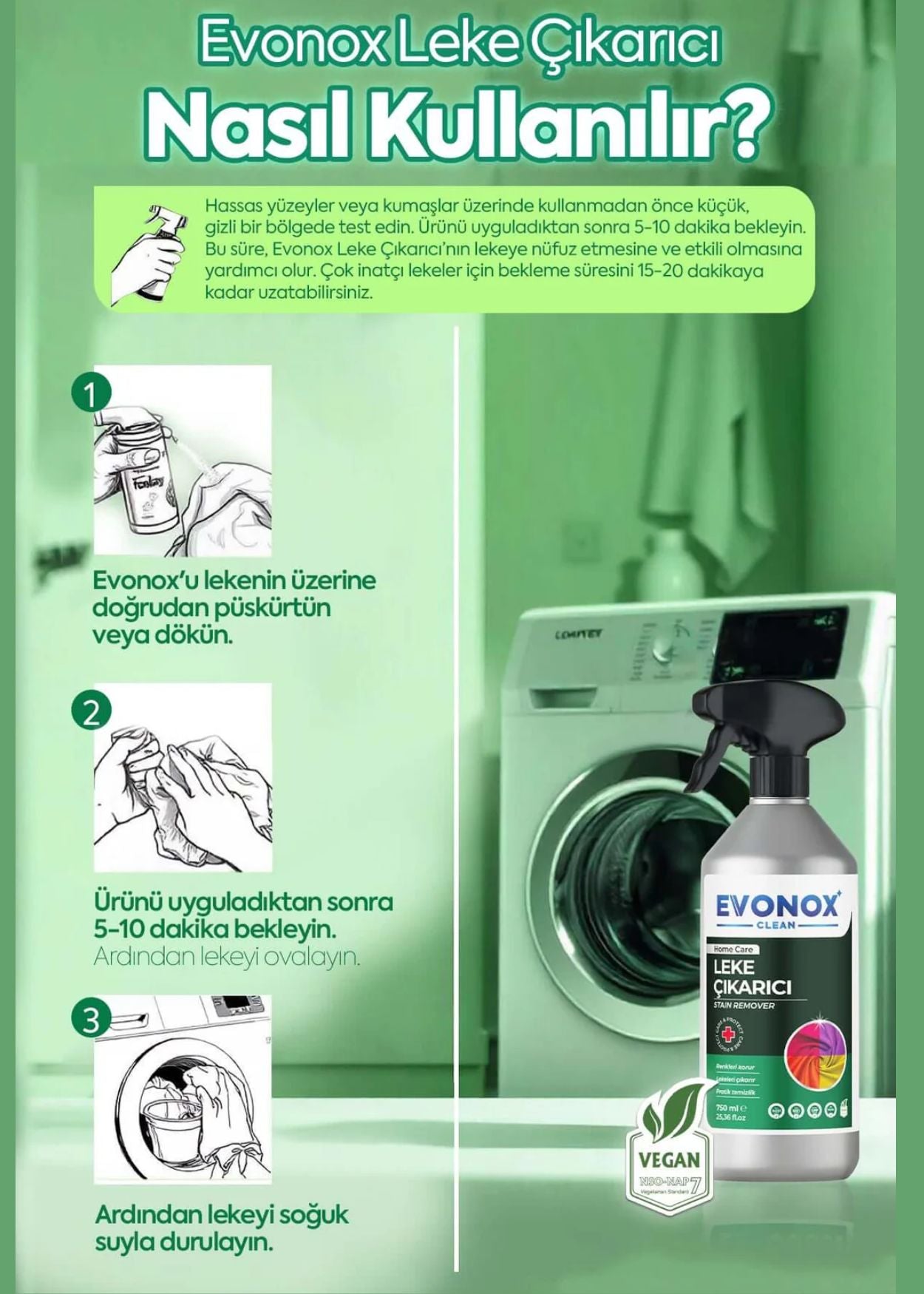 Evonox Leke Çıkartıcı