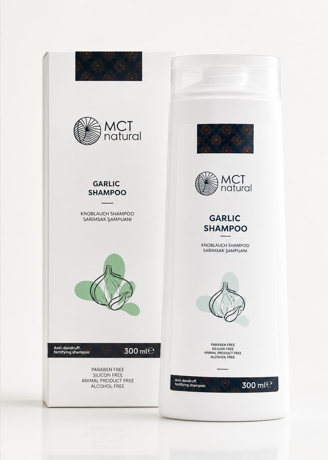 MCT Natural Knoblauch Shampoo