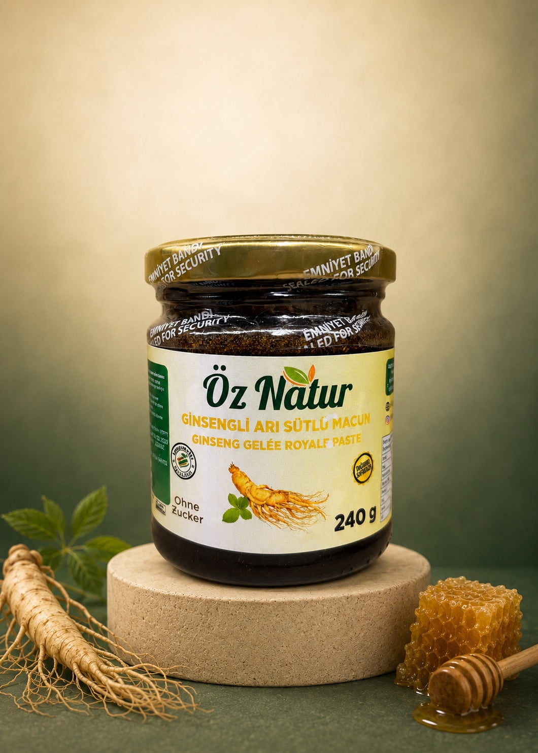 Ginseng royal jelly paste