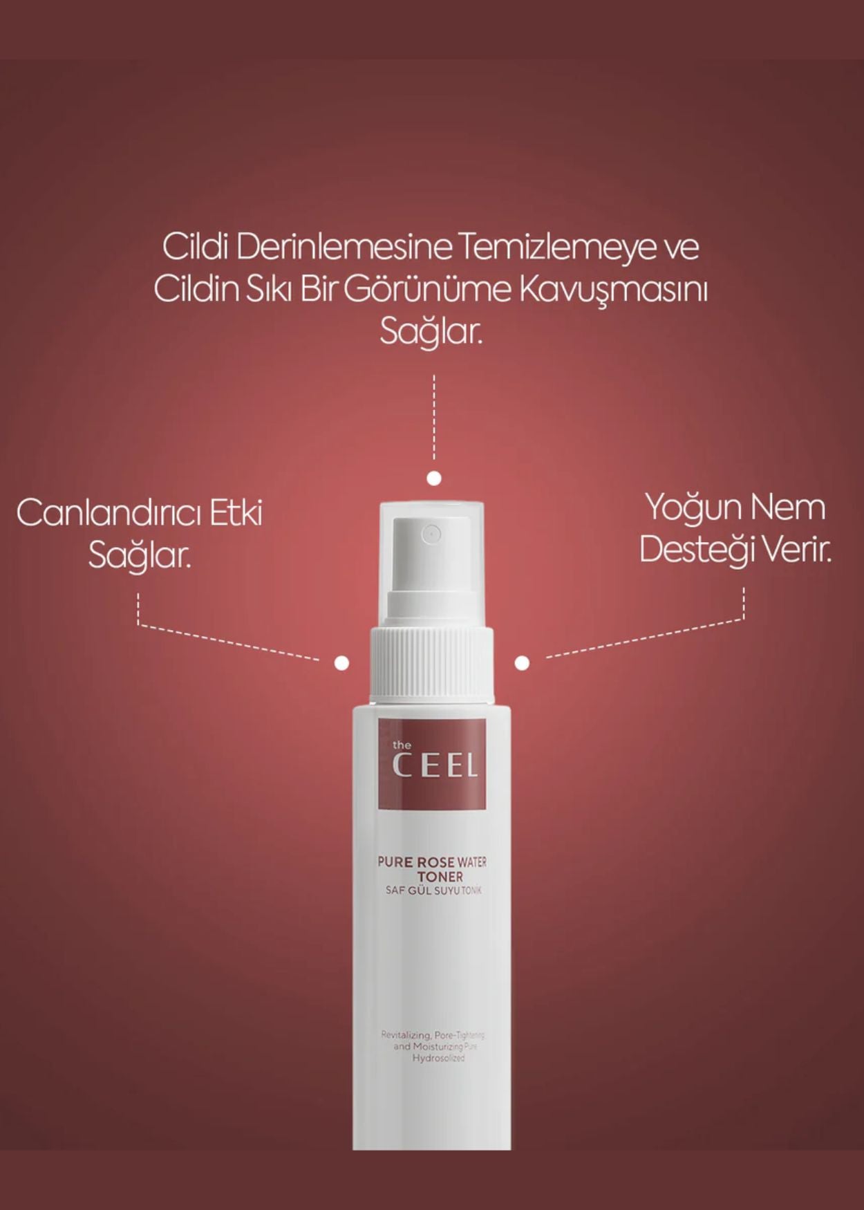 Saf Gül Suyu Toniği