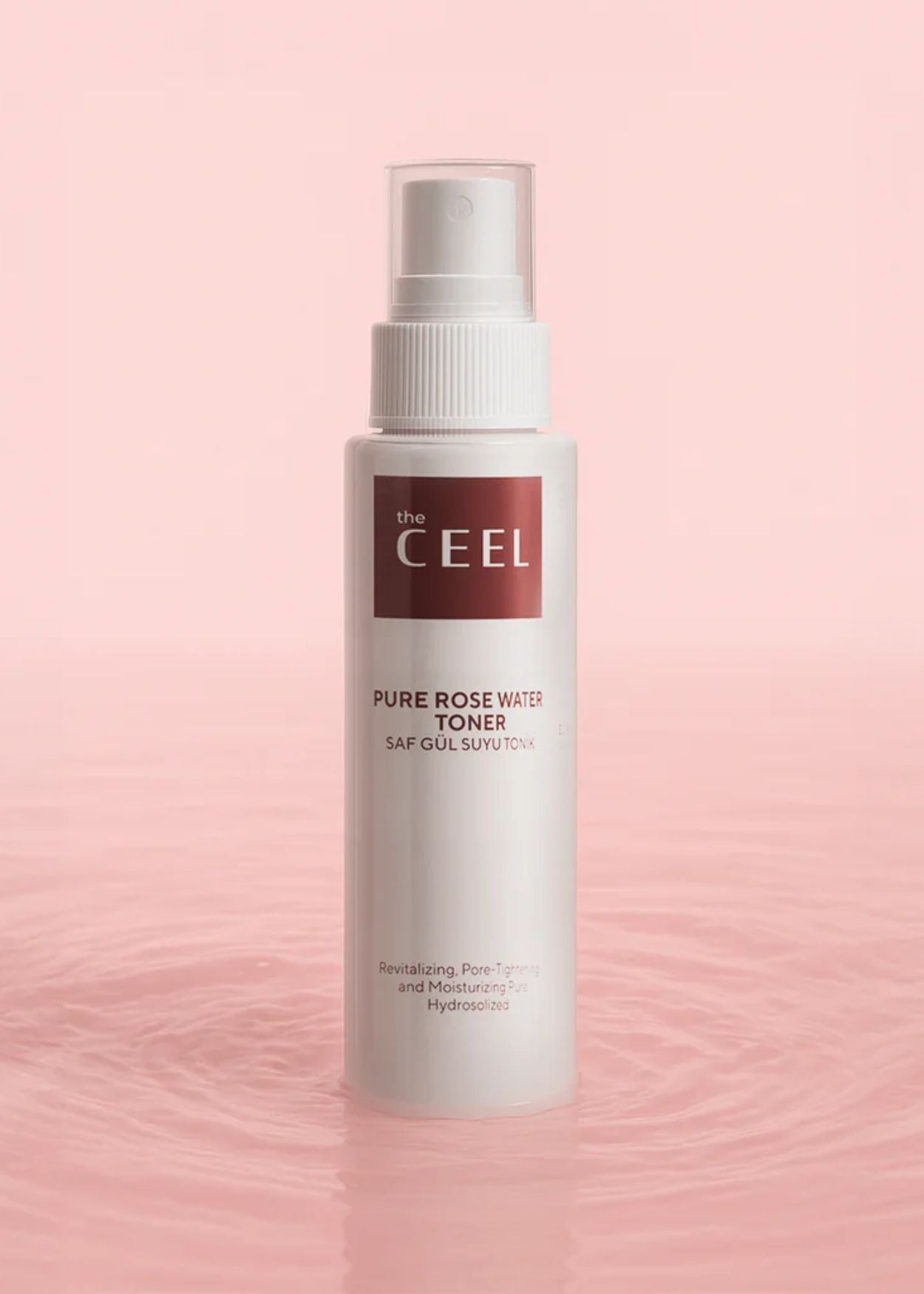The Ceel Reines Rosenwasser Gesichtstonikum Spray