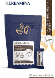 Herbamina Inulin & Bromelain Coffee